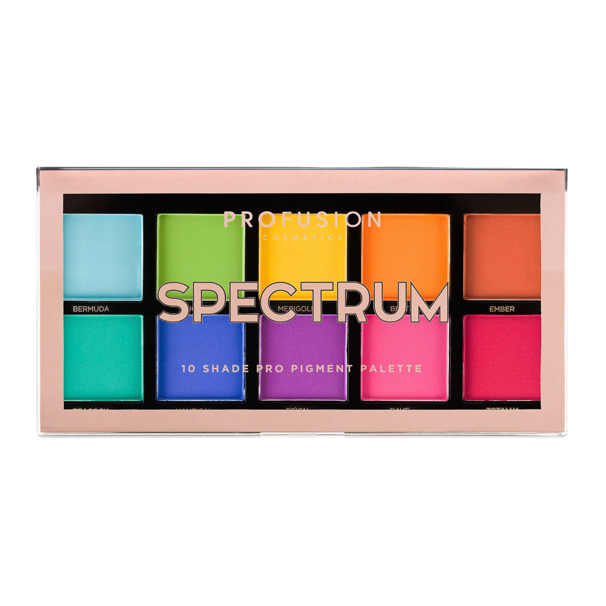 Profusion Spectrum – 10 Shade Pro Pigment Palette