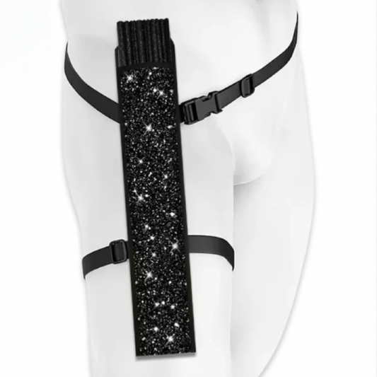 XL Folding Fan - Sugar Skull