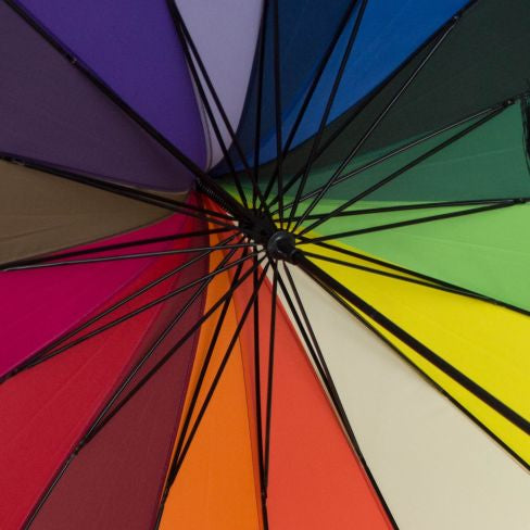 Timeless Pagoda Umbrella - Rainbow