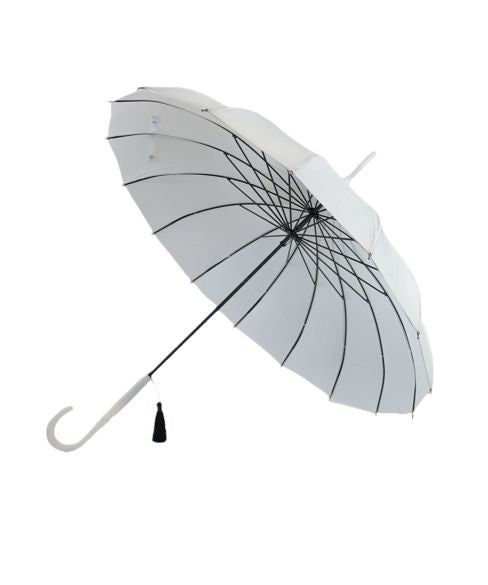 Timeless Pagoda Umbrella - White
