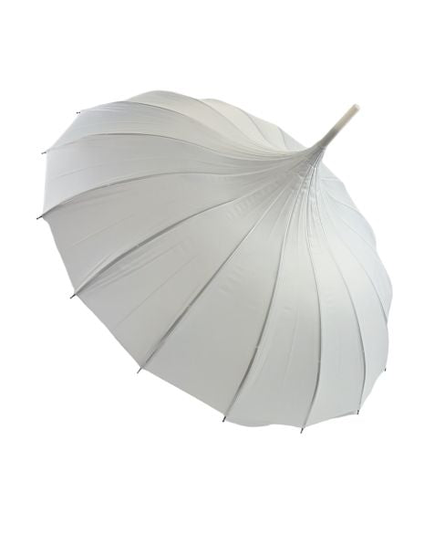 Timeless Pagoda Umbrella - White