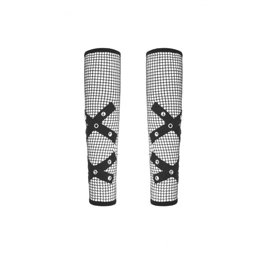 Black Punk Mesh Chain Gloves | Dark in Love