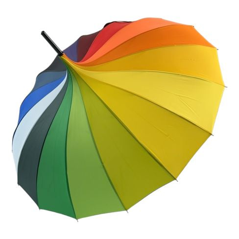 Timeless Pagoda Umbrella - Rainbow