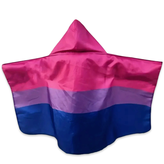 Wearable Hooded Flag - Bisexual Pride