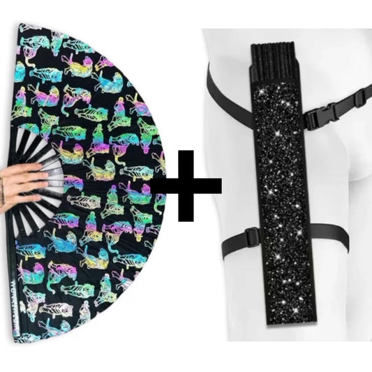 XL Festival Fan - Flash Reflective, Tigress