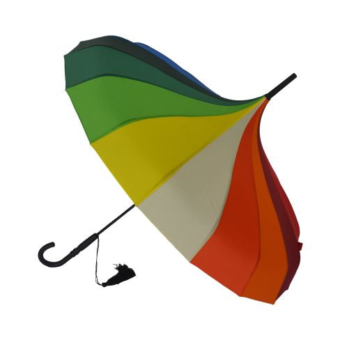Timeless Pagoda Umbrella - Rainbow
