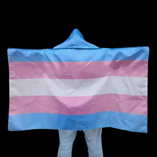 Transgender Hooded Pride Flag