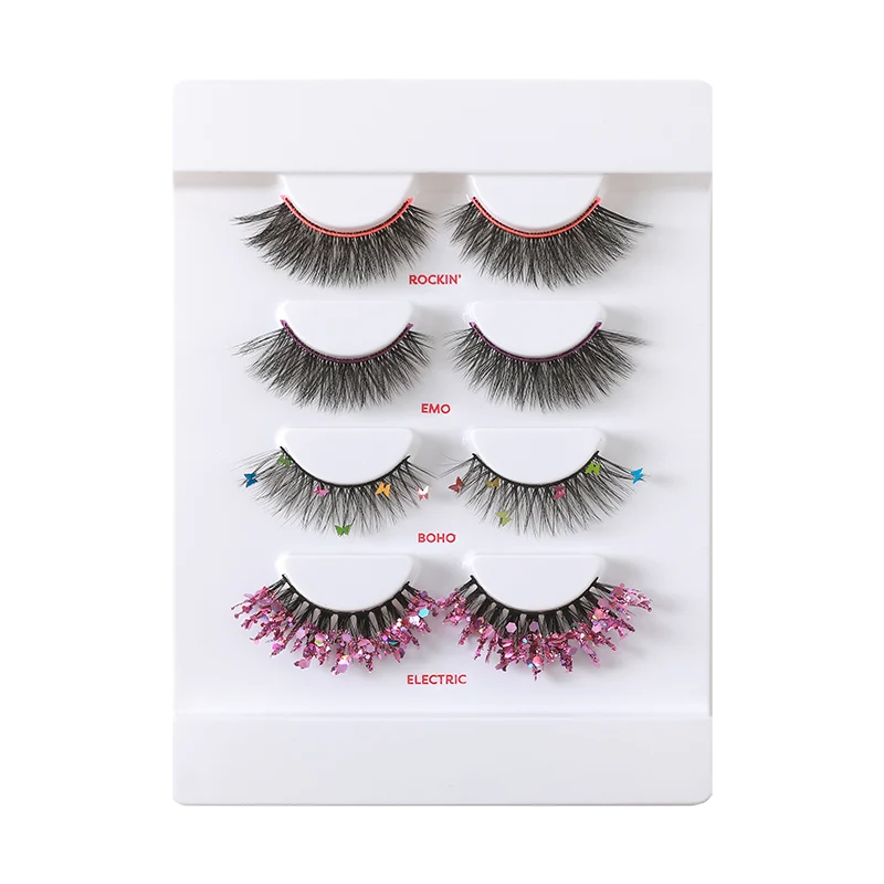 Profusion It’s A Vibe Lash Fest – 4 Pair Faux Mink Lash Set
