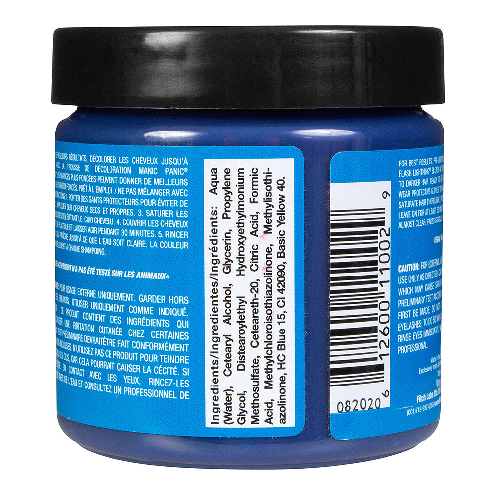 Manic Panic Atomic Turquoise Semi-Permanent Hair Dye | Bright Aqua Blue