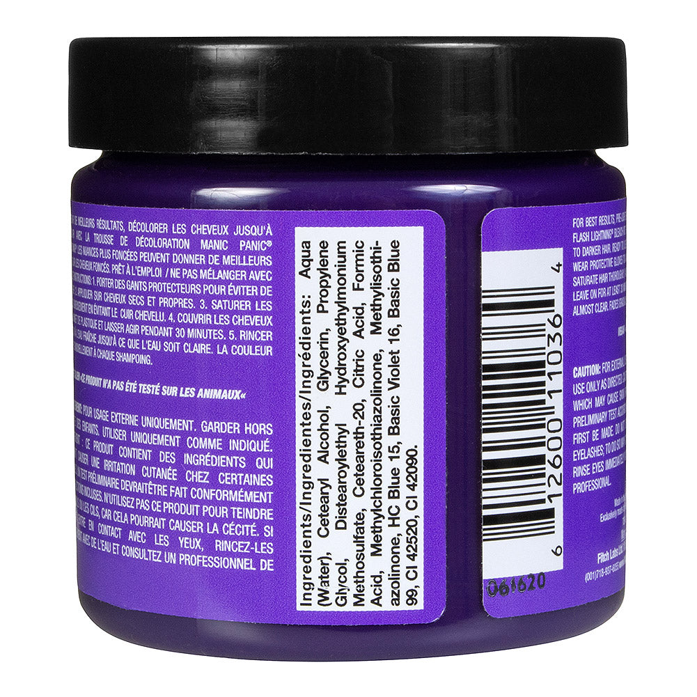 Manic Panic Electric Amethyst Purple Semi-Permanent Hair Dye | Classic High Voltage