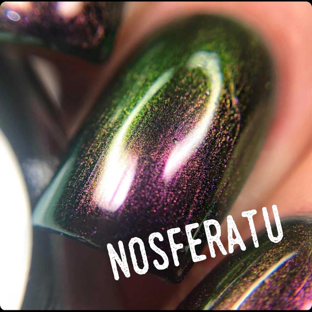 Radioactive Unicorn Nosferatu Holographic Nail Polish