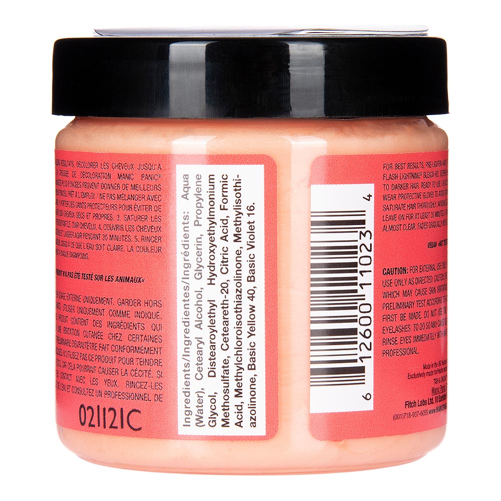 Manic Panic Pretty Flamingo Pink UV Reactive Semi-Permanent Hair Dye | Classic High Voltage
