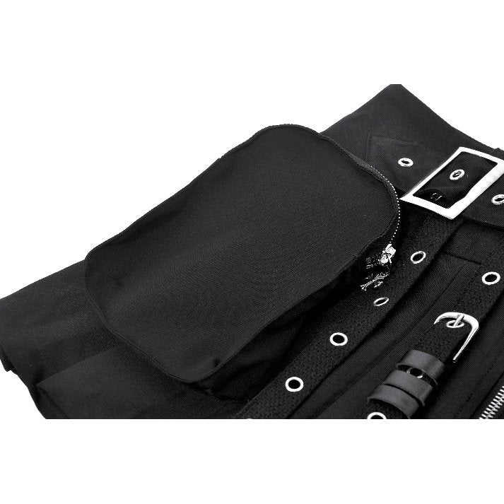 Black Tactical Rave Skirt | Dark in Love