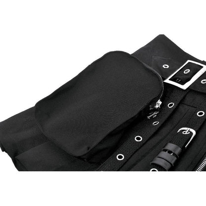 Black Tactical Rave Skirt | Dark in Love