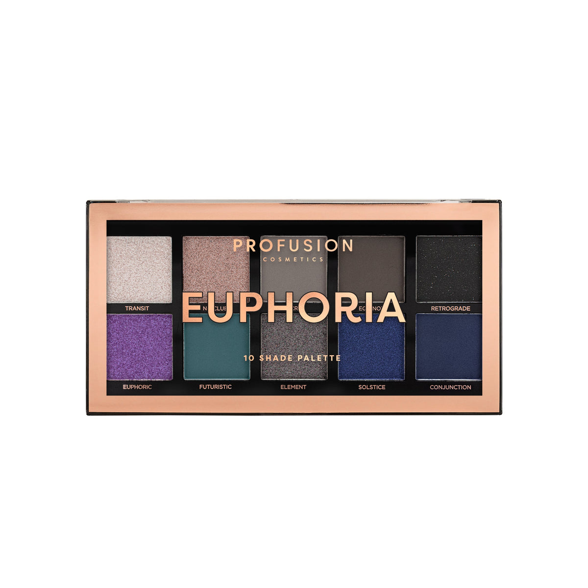 EUPHORIA | 10-SHADE EYESHADOW PALETTE