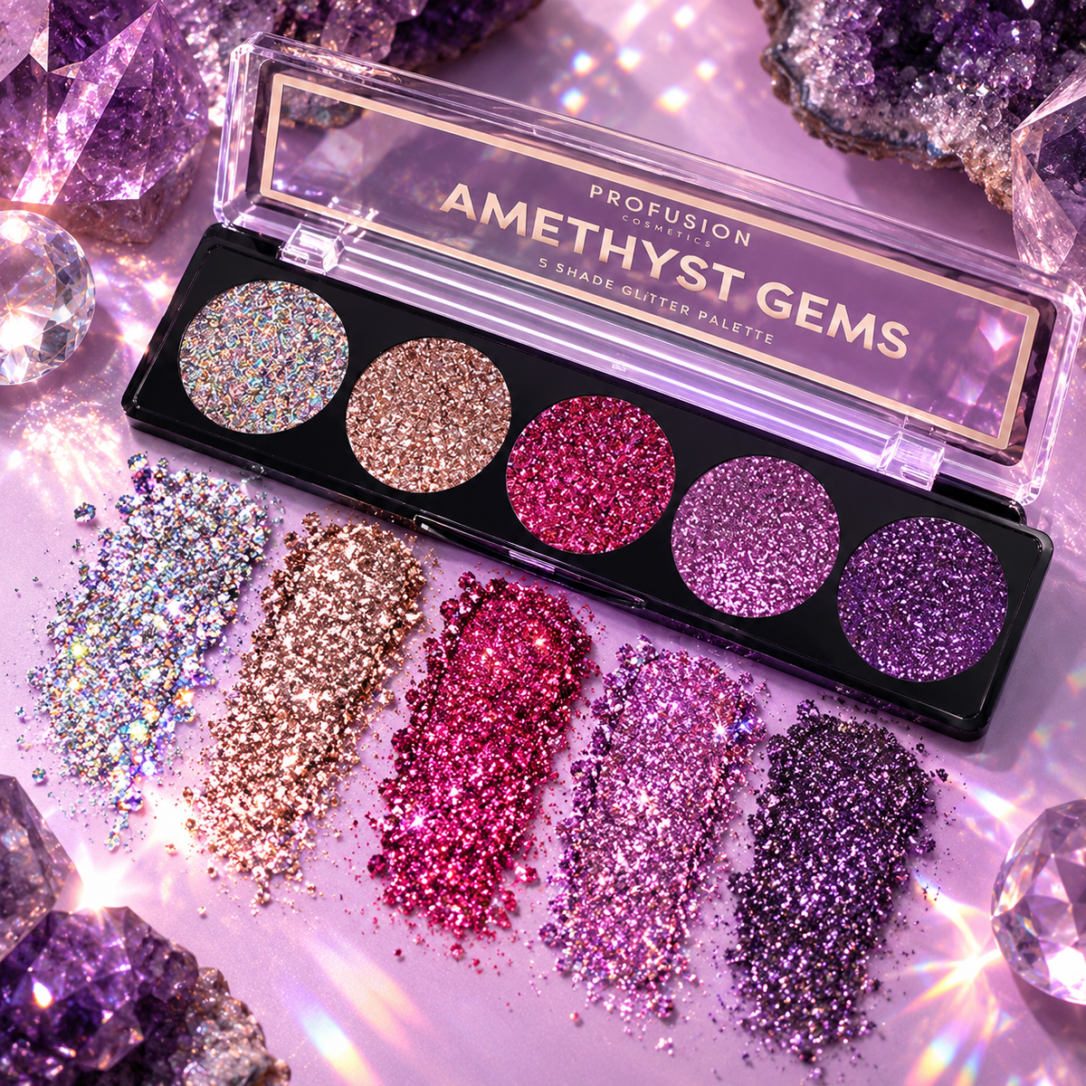 GLITTER GEMS | 5-SHADE GLITTER PALETTES