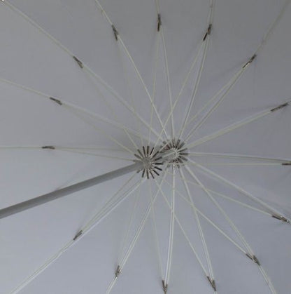 White Heart Shaped Umbrella
