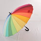 Umbrella - Large and Regular, 24 Panel, Rainbow
