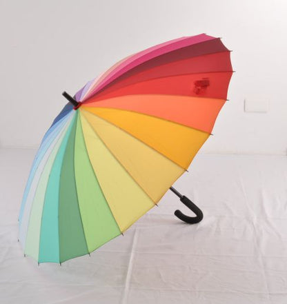 24 Panel Rainbow Umbrella