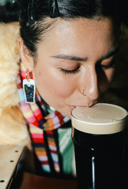 Split the G Hoop Earrings | Stout Statement Jewellery