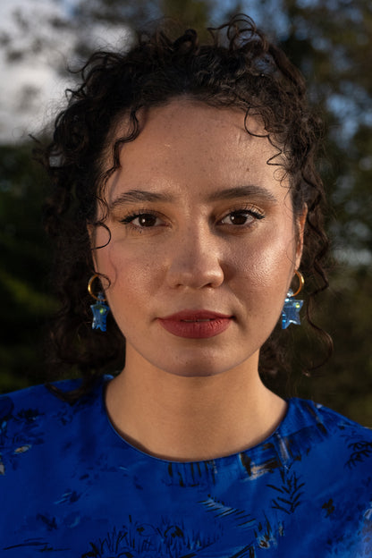 Star Sign Hoop Earrings | Zodiac Jewellery
