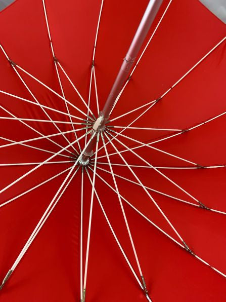 Heart Shaped Umbrella - Red