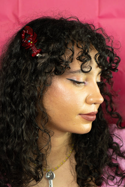 Lobster Hair Clip | Quirky Statement Hair Accessory