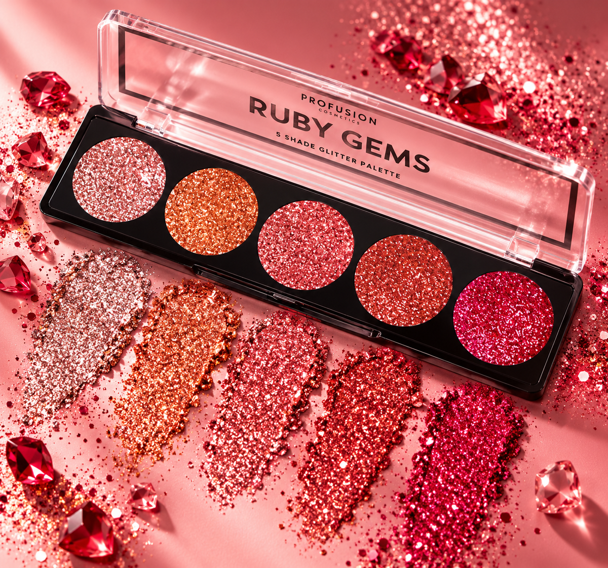 GLITTER GEMS | 5-SHADE GLITTER PALETTES