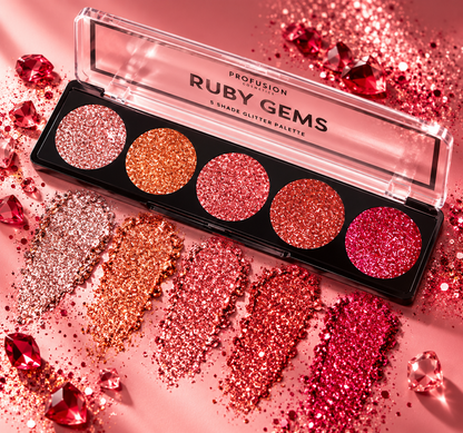 GLITTER GEMS | 5-SHADE GLITTER PALETTES