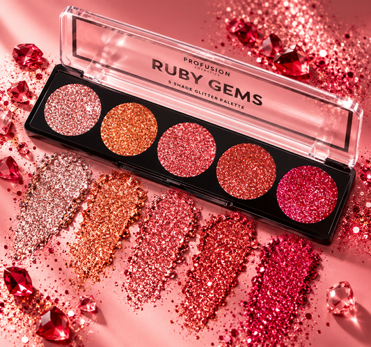 GLITTER GEMS | 5-SHADE GLITTER PALETTES
