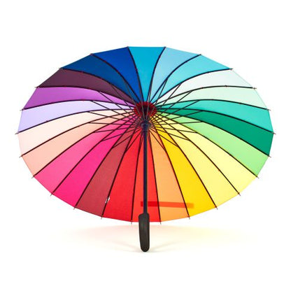 24 Panel Rainbow Umbrella