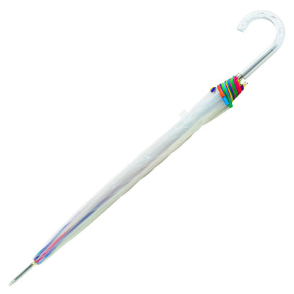 Transparent Rainbow Dome Umbrella