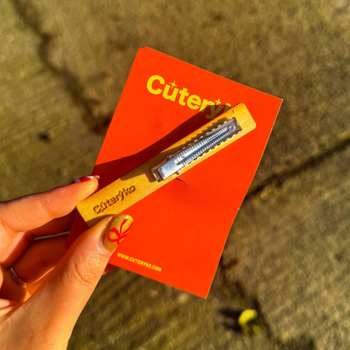 Cigarette Hair Clip | Quirky Statement Hair Accessory