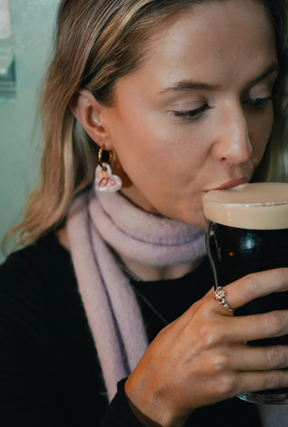 Trinity Knot Hoop Earrings | Celtic Jewellery