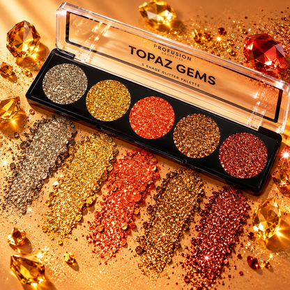 GLITTER GEMS | 5-SHADE GLITTER PALETTES