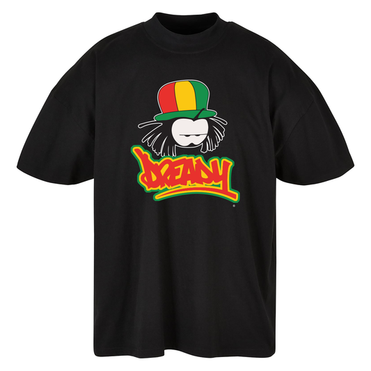 Dready Classic Oversized Premium T-shirt product image showing the graphic design.