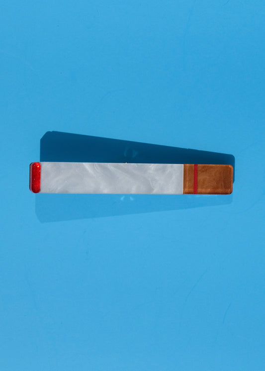 Cigarette Hair Clip | Quirky Statement Hair Accessory