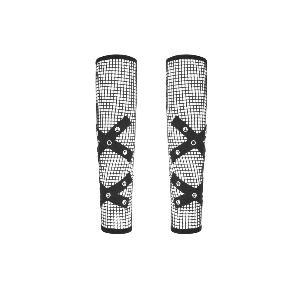 Black Punk Mesh Chain Gloves | Dark in Love