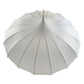 Timeless Pagoda Umbrella - White