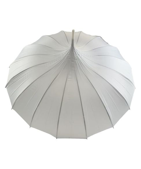 Timeless Pagoda Umbrella - White