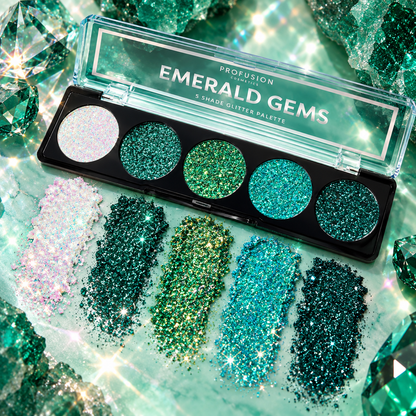 GLITTER GEMS | 5-SHADE GLITTER PALETTES