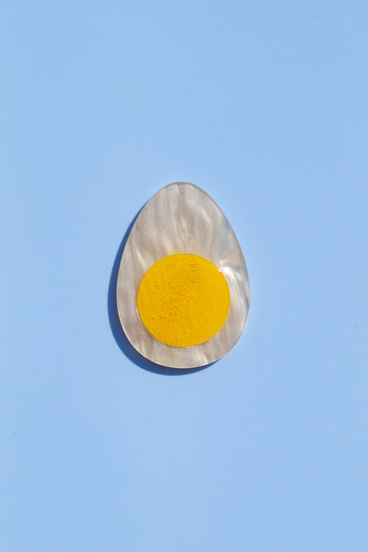 Egg Hair Clip | Quirky Food Hair Accessory