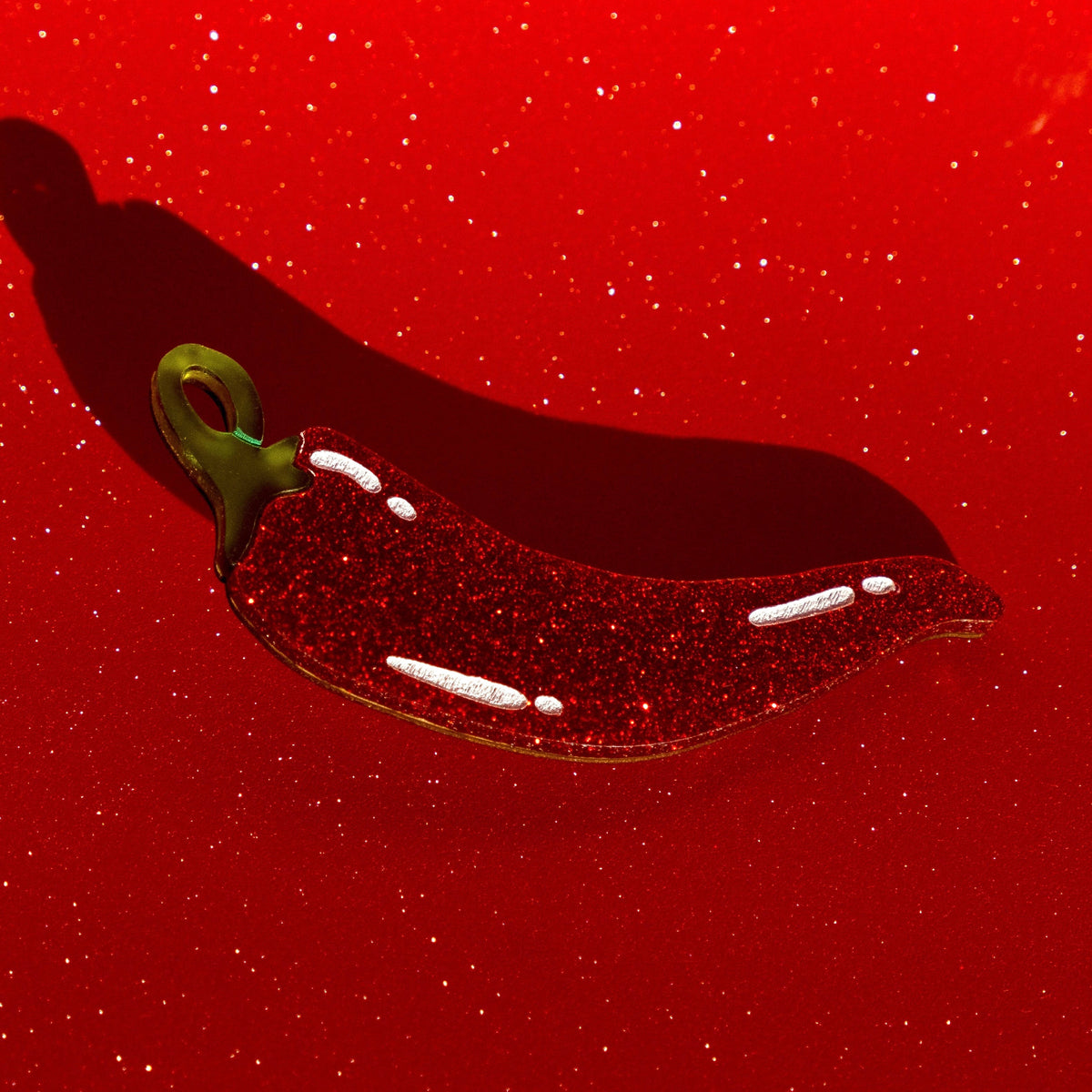 Chilli Pepper Hair Clip | Spicy Food Hair Accessory