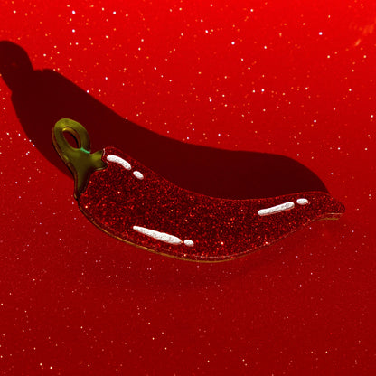 Chilli Pepper Hair Clip | Spicy Food Hair Accessory