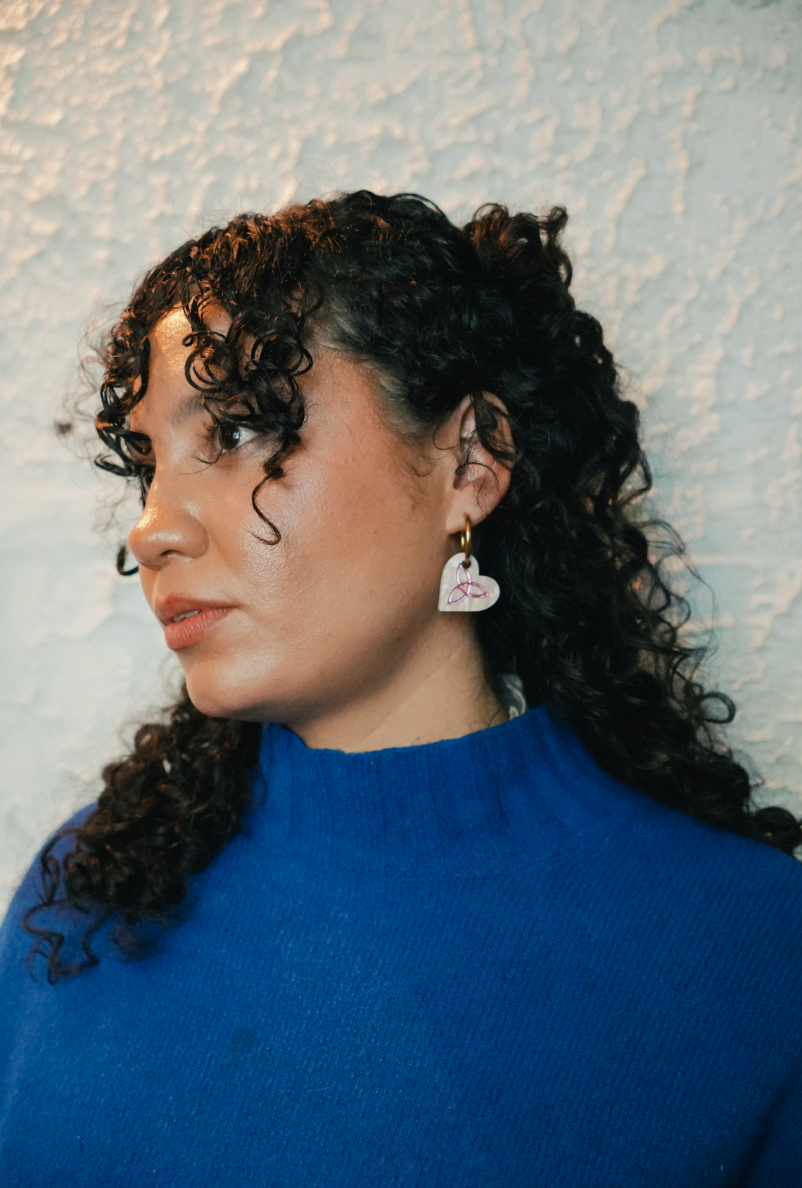 Trinity Knot Hoop Earrings | Celtic Jewellery