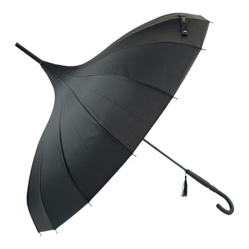 Timeless Pagoda Umbrella - Black