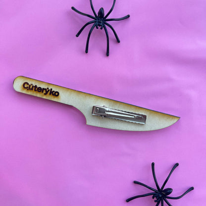 Large Knife Hair Clip | Statement Hair Accessory
