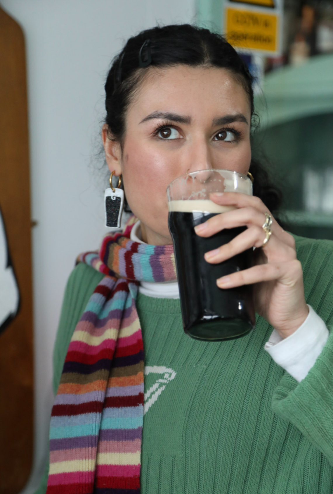 Split the G Hoop Earrings | Stout Statement Jewellery