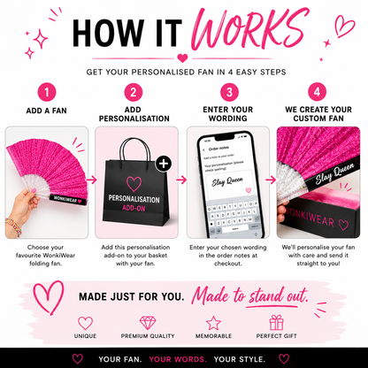 Personalisation Upgrade for WonkiWear Fans Only
