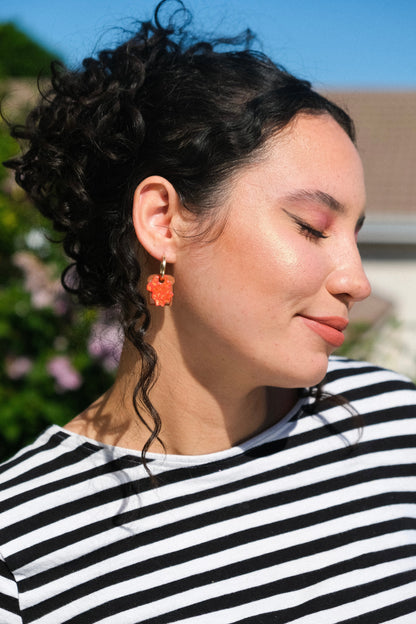 Beans on Toast Hoop Earrings | British Food Jewellery